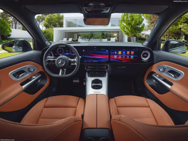 Interior del Mercedes-Benz GLB 2026