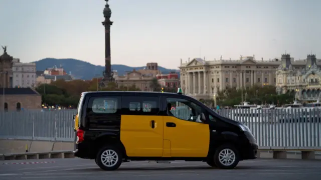 Taxi de Barcelona.