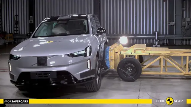 Prueba de impacto lateral Euro NCAP.