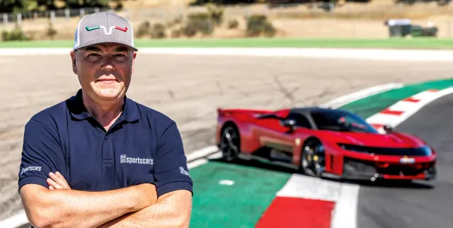 Ya he probado el Ferrari F80. En circuito.