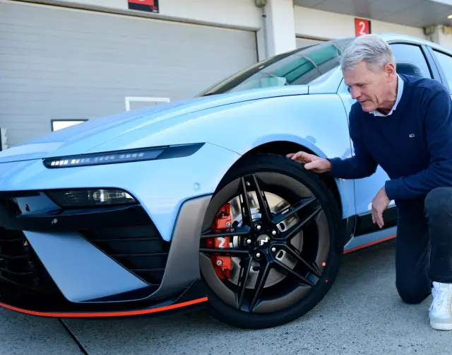 Ya he probado el Hyundai Ioniq 6 N. Llanta.
