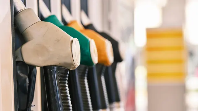 Surtidor de gasolinera.