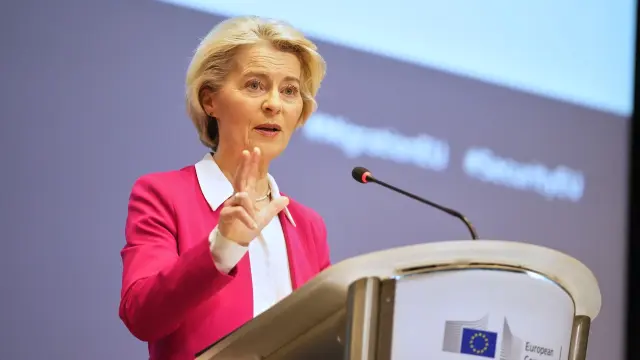 Presidente de la Comisión Europea, Ursula von der Leyen.