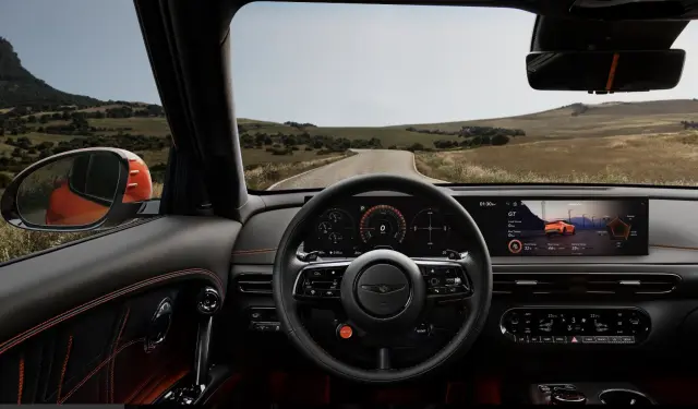 Ya he probado el Genesis GV60 Magma. Cockpit.