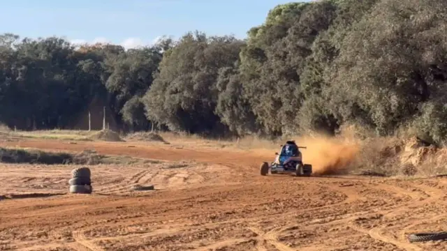 Fernando Alonso durante sus vacaciones