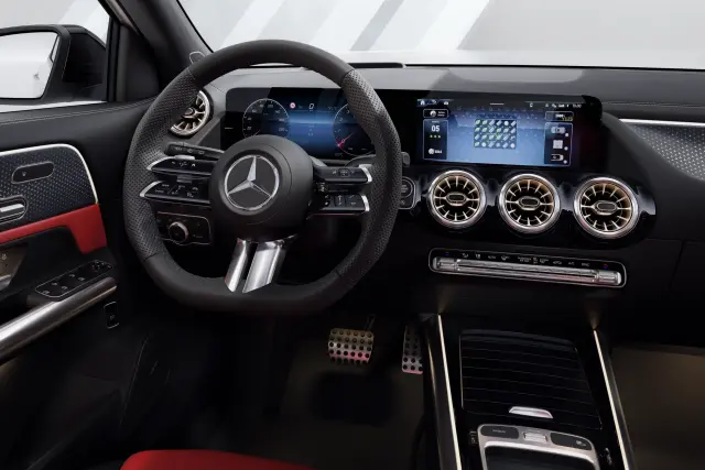 Interior del Mercedes GLA