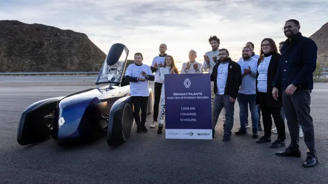 Renault Filante, un coche eléctrico de récord