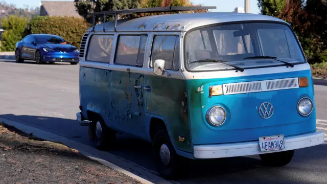 El Volkswagen T2 que sobrevivió al incendio de Palisades