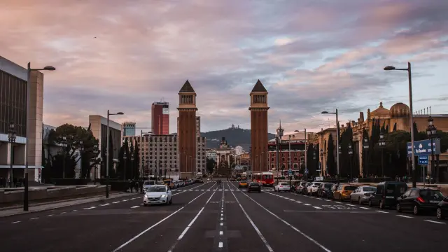 atascos en Barcelona