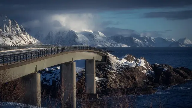 Carretera de Noruega.