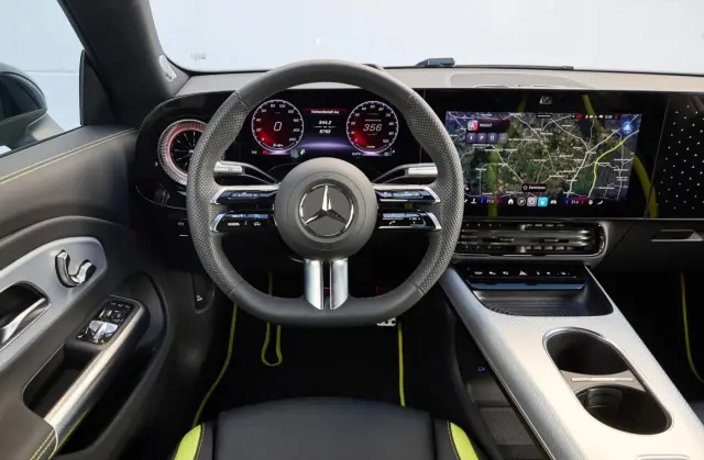 Ya he probado el Mercedes CLA 250+. Cockpit.