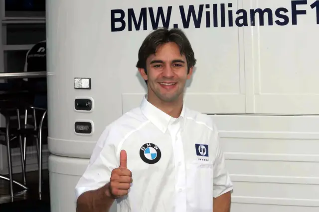 Antonio Pizzonia en su etapa en BMW-Williams en la F1