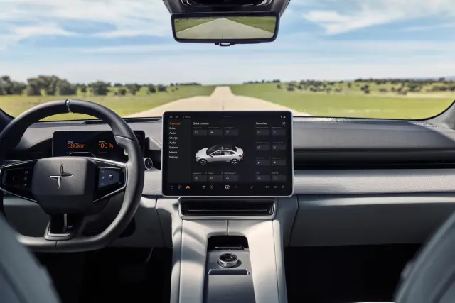 Prueba del Polestar 4