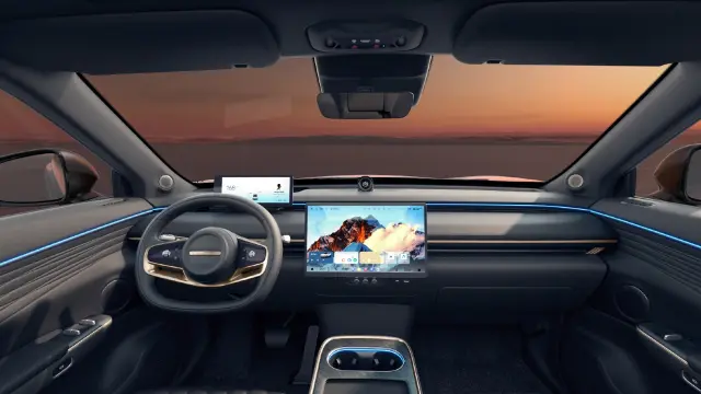 Interior del Exlantix ES.