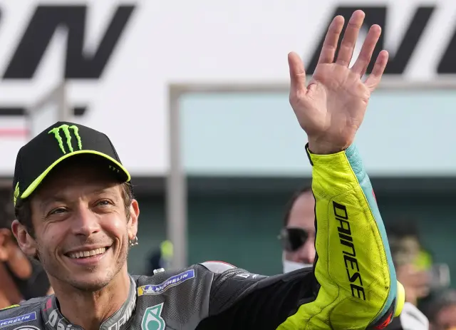 Valentino Rossi no está atravesando un buen momento