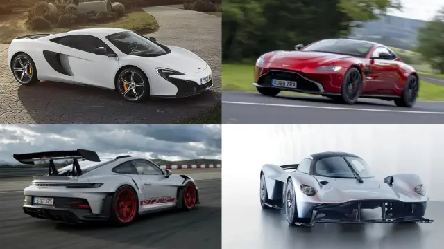 Los coches deportivos del expiloto de F1