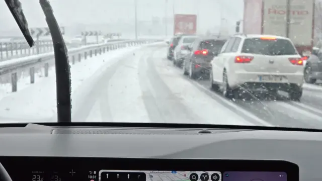 Mapa DGT para ver el estado de las carreteras afectadas nieve.