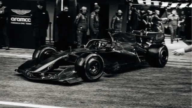 Aston Martin AMR26 en el Circuit de Barcelona-Catalunya