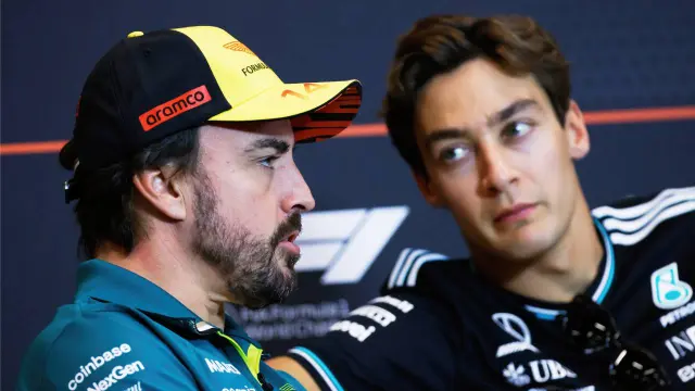 Russell opina del nuevo monoplaza de Fernando Alonso
