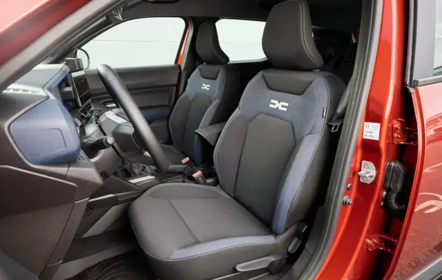 Ya he probado el Dacia Duster TCe 100 Eco-G. Asientos.