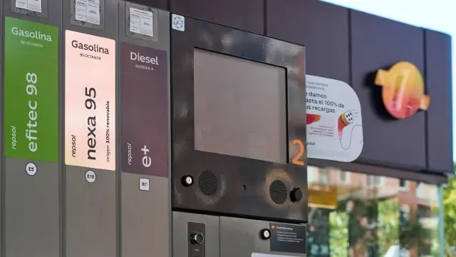 Estación de servicio Repsol.