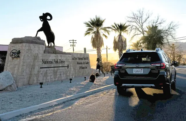He probado el Subaru Outback en California. En carretera.