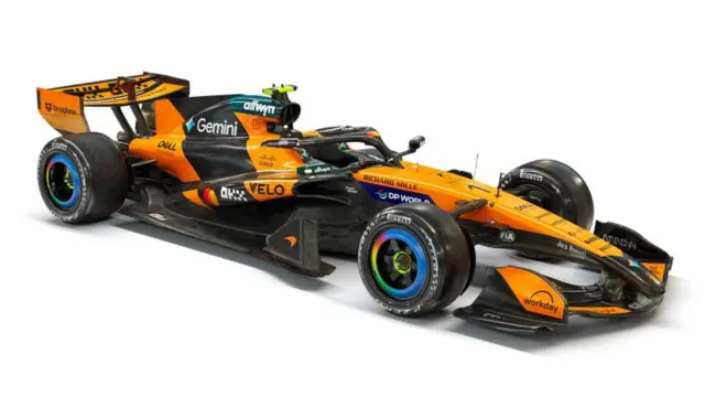 Este es el nuevo aspecto del monoplaza de Lando Norris