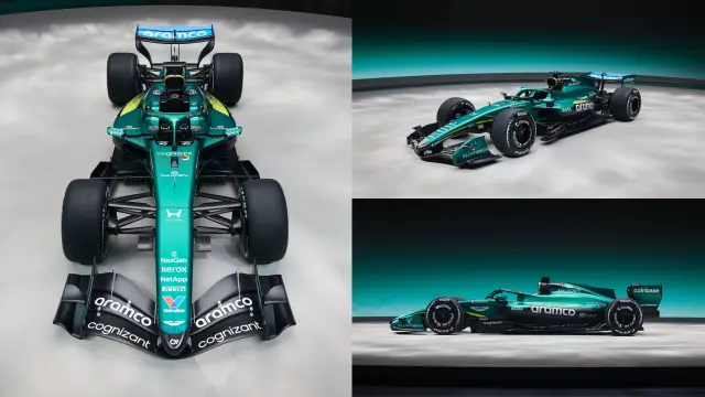 Así se ve desde distintos ángulos el nuevo monoplaza de Fernando Alonso