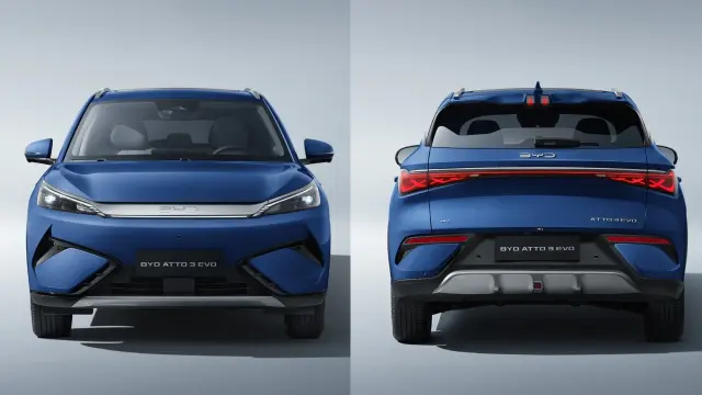 Así luce el nuevo BYD Atto 3 Evo