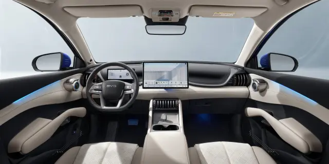 Así es el nuevo interior del BYD Atto 3 Evo