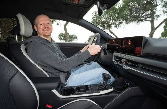 Ya he probado el Kia K4. cockpit.