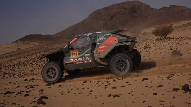 El campeón se despide del Dakar