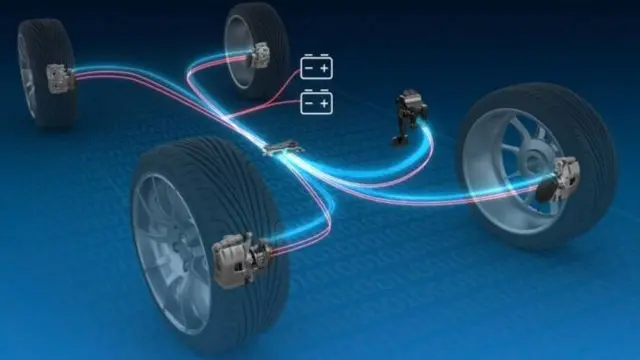 Sistema de frenos electrónicos de Chery