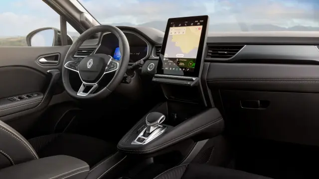Interior del Renault Symbioz E-Tech