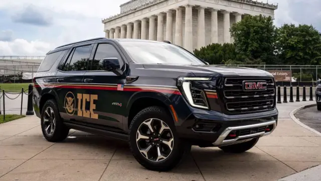 Los nuevos coches de la agencia ICE