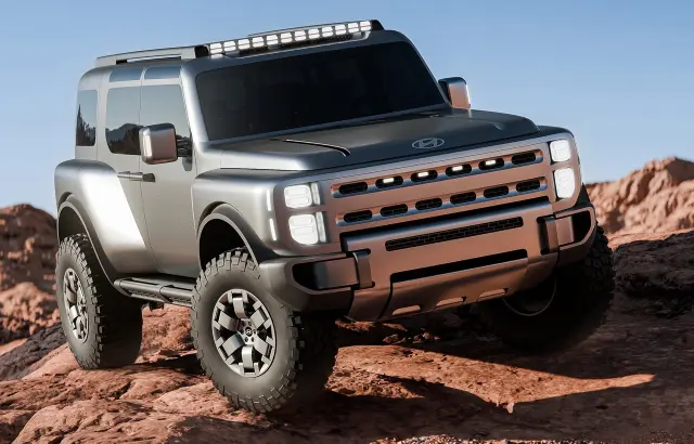 Hyundai Boulder Concept.