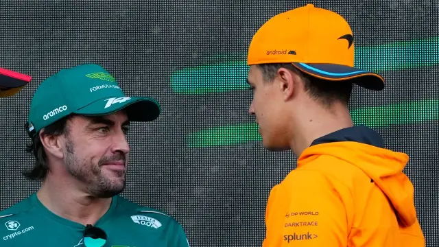 Lando Norris completa su lista de pilotos favoritos con Fernando Alonso
