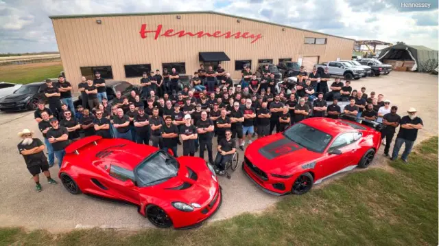 El equipo Hennessey