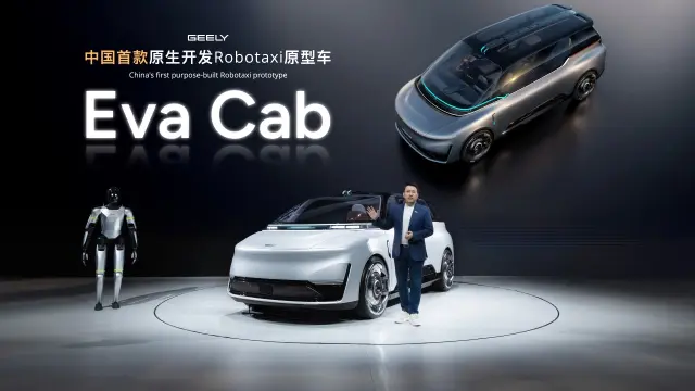 Prototipo robotaxi Eva Cab.
