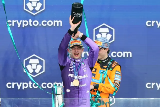 Kimi Antonelli volvió a ganar, esta vez en Miami