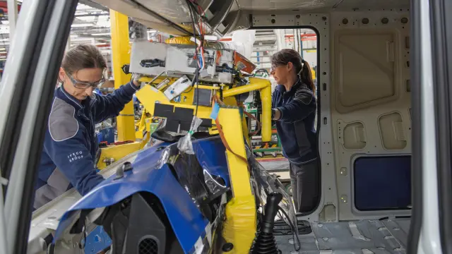 Fabricación de camiones Iveco en Madrid