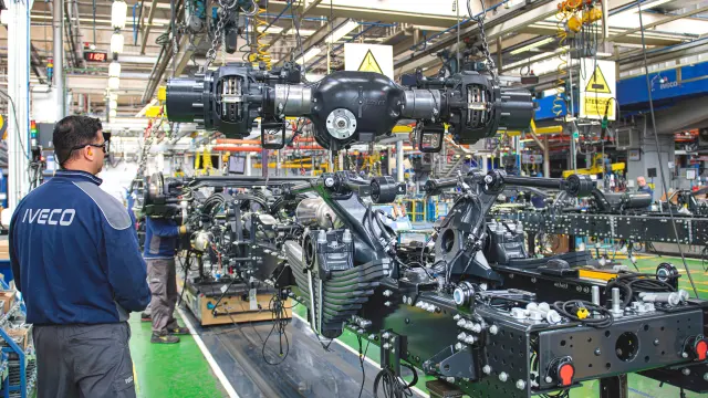 Fabricación de camiones Iveco en Madrid