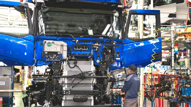 Fabricación de camiones Iveco en Madrid