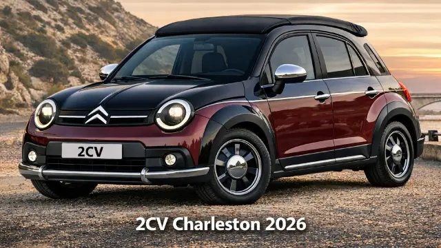 Recreación del nuevo Citroën 2CV Charleston.