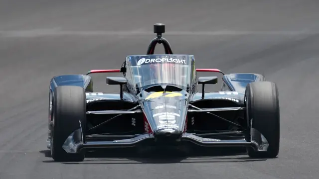 Mick Schumacher corriendo las 500 millas de Indianápolis