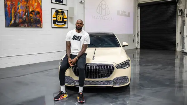 Mercedes Maybach Lebron James