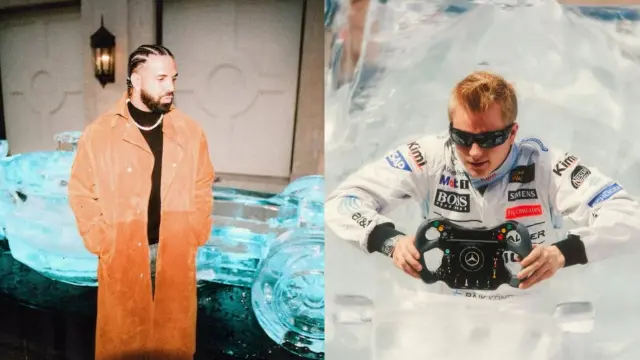 'ICEMAN', el disco de Drake, hace recordar a Kimi Räikkönen
