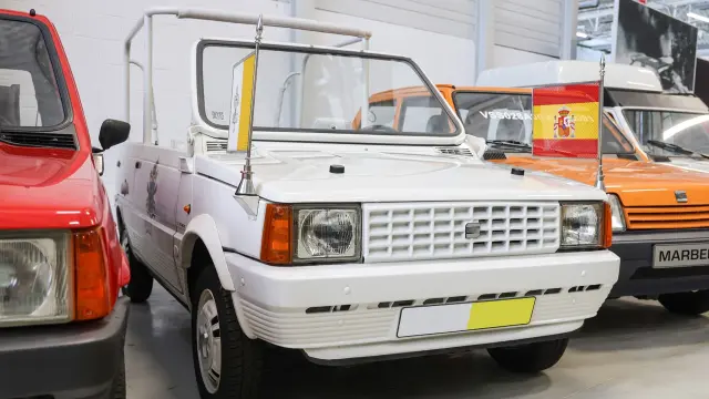 Papamóvil Seat Panda