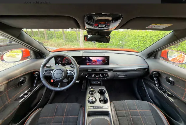 Ya he probado el Genesis GV60 Magma. Cockpit.