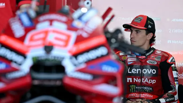 Marc Márquez durante el GP de Tailandia de 2026